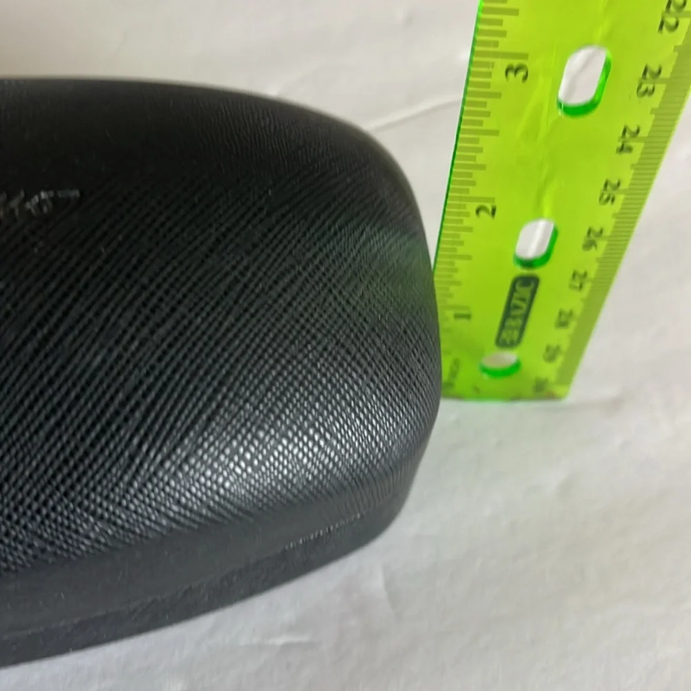 Salvatore Ferragamo Black Glasses Case